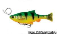 Приманка Savage Gear 4D Line Thru Pulse Tail Roach 180 Slow Sink Firetiger 90г