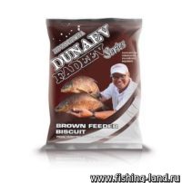 Прикормка Dunaev Fadeev 1кг Feeder Brown biscuit