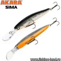 Воблер Akara Sima 90F (9см, 12гр, 1,8-2,8м) A83