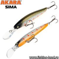 Воблер Akara Sima 90F (9см, 12гр, 1,8-2,8м) A110