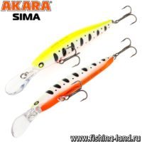 Воблер Akara Sima 90F (9см, 12гр, 1,8-2,8м) A142