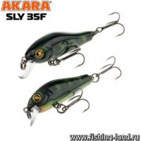 Воблер Akara Sly 35F (3,5см, 2гр, 0-0,4м)  A78