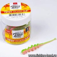 Приманка Lucky John Tipsy Worm 7/T70 (8шт)