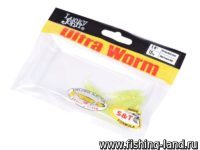 Приманка Lucky John Ultraworm 3.5/S15 (12шт)
