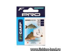 Поводок готовый FLAGMAN Pro F1 Carp hooks №12 7шт