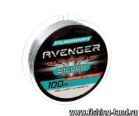Леска FLAGMAN Avenger Silver Line 100м 0,22мм