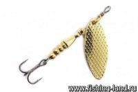 Блесна Mottomo Willow Blade #1 6g Gold