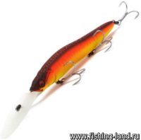 Воблер Megabass Oneten R+3 (11см, 14,1гр, 4м) slow floating aka tora SP-C