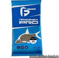 Прикормка F-Fishing Pro 1кг карась чеснок черная