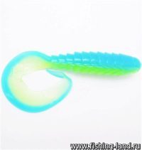 Приманка LEX CONE GRUB 7.0" 005 BLUE LIME