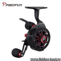Зимняя мультипликаторная катушка Piscifun ICX Carbon Red LH