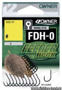 Крючок Owner Feeder Hook FDH-0 BC №8 9шт