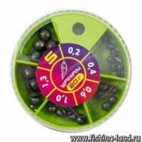 Набор грузил ЯМАН М 40гр (0.3-2гр)