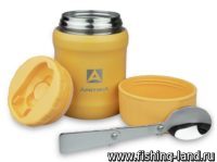 Термос Арктика для еды вакуумный , бытовой 0.5л желтый