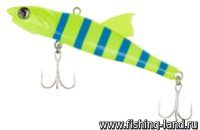 Воблер Little Jack Forma Adict 120 (12см, 42гр) sinking Zebra yellow blue