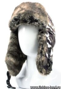 Шапка Сибирский Следопыт - HUNTER (мембрана, шиншилла) XL цв ч/б пиксель